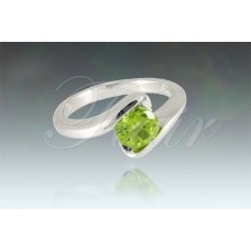 Round Solitaire with Off-Set Shanks